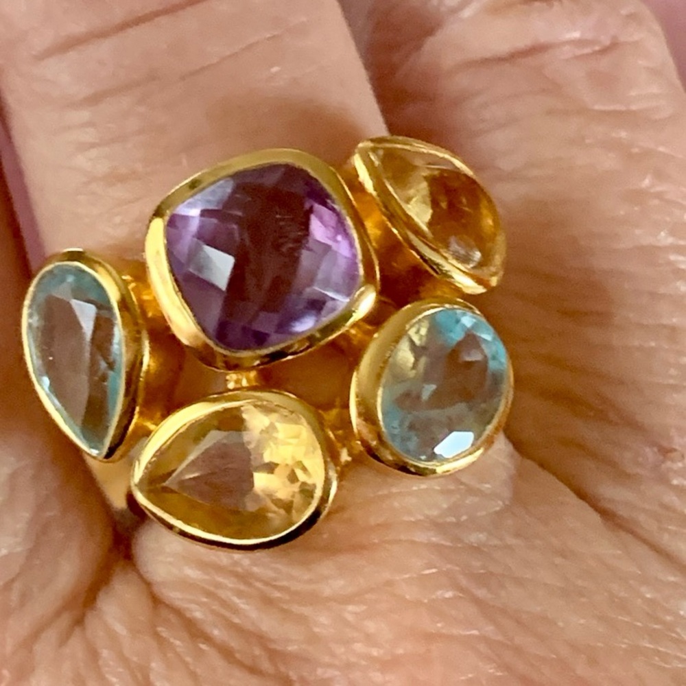 8.5 Carat Gemstone Ring from Novica - Picture 3 of 10